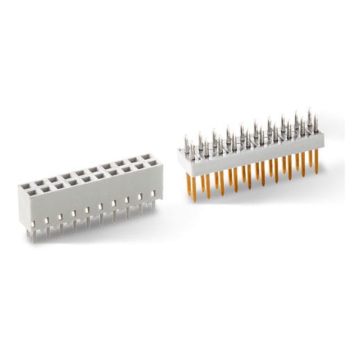 Conector IDE - ODU CARD® - ODU GmbH & Co. KG - SMT / placa-placa / retangular