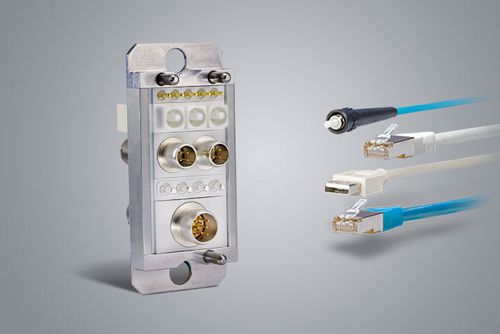 Conector modular - ODU GmbH & Co. KG - de dados / para doca / de alta performance