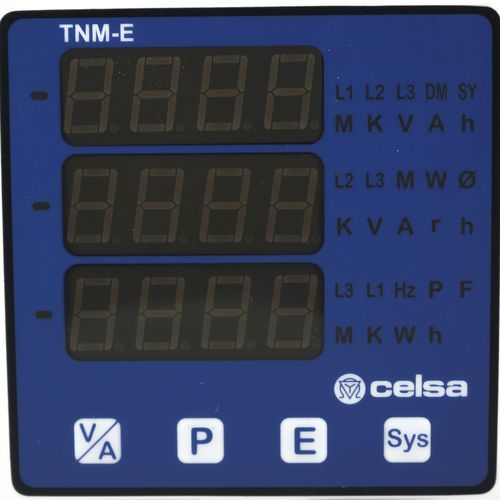 Medidor de potência contador de energia - TNM96E - CELSA MESSGERATE ESPAÑA S.L. - de potência aparente / analógico / digital