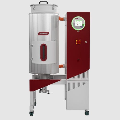 Tremonha de secagem - SILMAX E series - WITTMANN - de distribuição / para plástico / de abrasivo