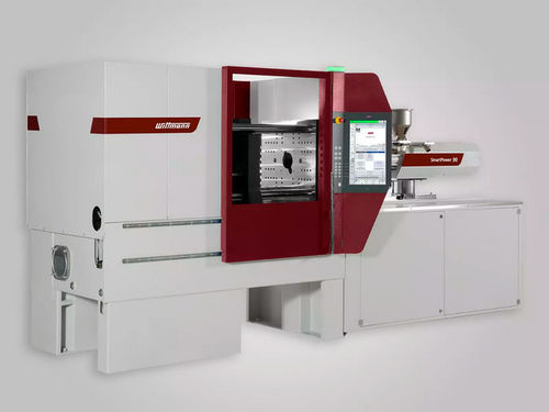 Máquina injetora horizontal - SmartPower B8X 38 – 400 - WITTMANN - servo-hidráulica / modular / de três placas