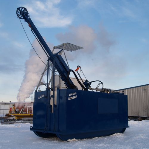 Perfuratriz multifuncional - HTM 2500 - Usinage Marcotte inc. - rotativa / hidráulica