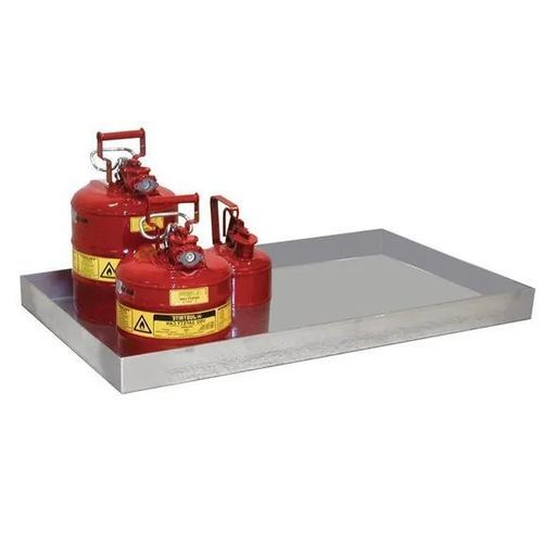 Bacia de contenção em aço inoxidável - Bauer - em aço galvanizado / para chapa