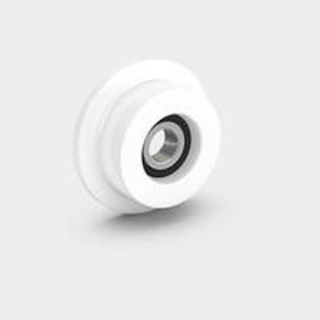 Roda com flange - PEVOLON® - RÄDER-VOGEL RÄDER- UND ROLLENFABRIK GMBH & CO. KG - com banda de rodagem / em poliamida / de rolamento