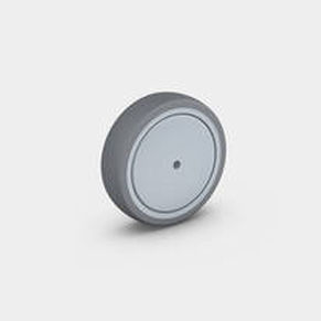 Roda com banda de rodagem - RÄDER-VOGEL RÄDER- UND ROLLENFABRIK GMBH & CO. KG - em material plástico / de esferas / de rolamento