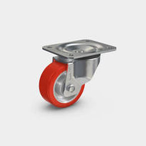 Roda com banda de rodagem - PEVODYN® 183 ALU PD-S - RÄDER-VOGEL RÄDER- UND ROLLENFABRIK GMBH & CO. KG - em aço