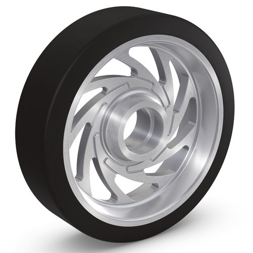 Roda com banda de rodagem - VULKODYN® - RÄDER-VOGEL RÄDER- UND ROLLENFABRIK GMBH & CO. KG - em poliuretano / para cargas pesadas / elástica