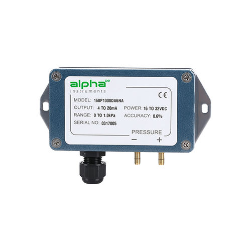 Transdutor de pressão diferencial - 168  - Alpha Instruments Company - 4–20 mA / de 2 fios / para montagem em superfície