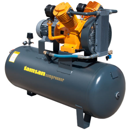 Compressor de pistão - TAMKO 1500 Y - tamsan compressor - de ar / com motor elétrico / estacionário