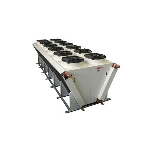 Condensador em V - VCE series - FRIMETAL - axial / ventilado / em aço