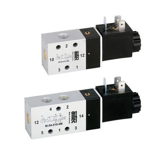 Válvula direcional pneumática de controle elétrico - M series - AIRTEC Pneumatic - spool / 3/2 vias / de 5/2 vias