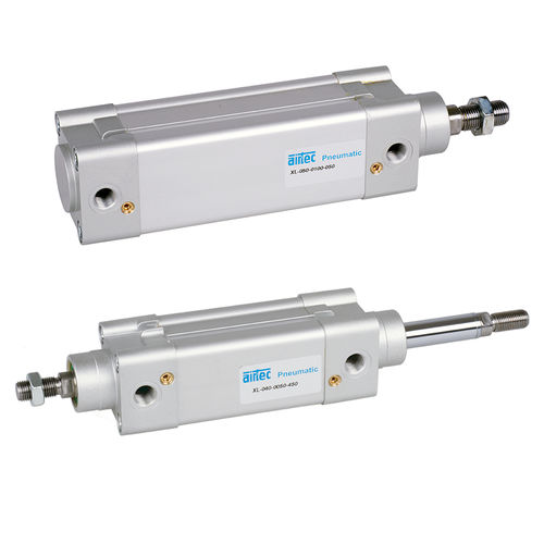 Cilindro pneumático - XL series - AIRTEC Pneumatic - com haste / de dupla ação / ISO 15552