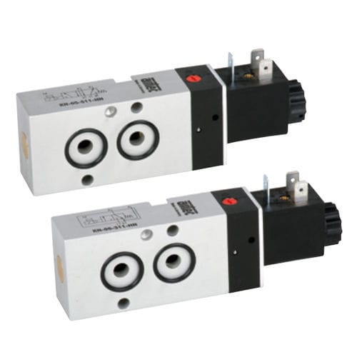 Válvula direcional pneumática spool - KN series - AIRTEC Pneumatic - de controle elétrico / 3/2 vias / de 5/2 vias