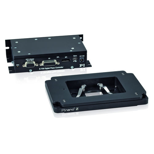 Mesa de coordenadas Z - P-736 PInano® series - Physik Instrumente - piezoelétrica / com autofocagem / de perfil plano