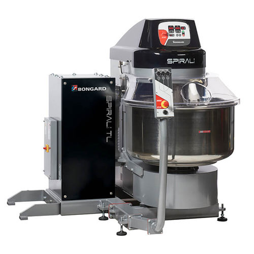 Amassadeira espiral - EvO TL series - Bongard - para padaria / com bacia fixa / gangorra