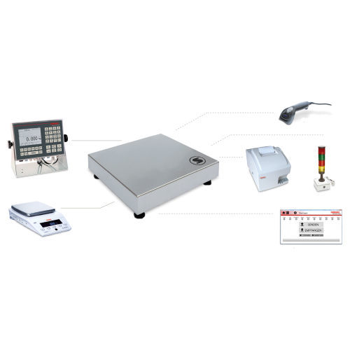 Balança contadora - 5803 - Soehnle Industrial Solutions GmbH - com display separado / RS-232 / em aço inoxidável