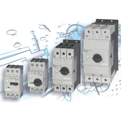 Disjuntor para proteção de motor - BENEDIKT & JÄGER - termomagnético / com proteção contra curto-circuitos / modular