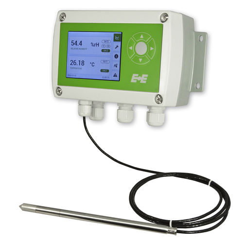 Sensor de umidade e temperatura de gama alta - EE310 - E+E ELEKTRONIK - relativa / absoluta / de parede