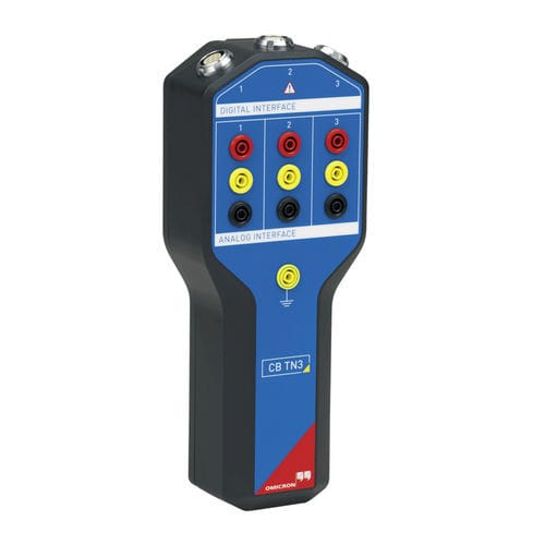 Transceptor Ethernet - CB TN3 - OMICRON electronics - para sensor / de transmissão de dados / 6 canais