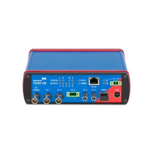 Conversor PTP - TICRO 100  - OMICRON electronics - Ethernet / IEEE 1588 / programável