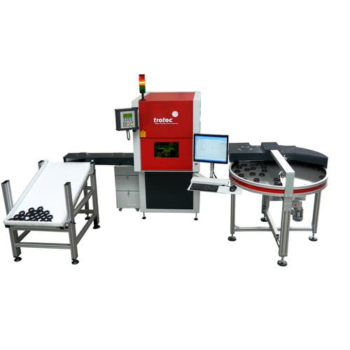 Máquina de gravação e marcação a laser - Trotec Laser GmbH - de corte