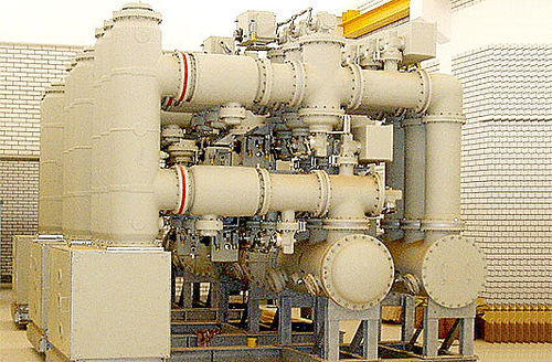Conjunto de manobra e controle de alta tensão - CG Power Systems - isolado com gás SF6 / para distribuição elétrica