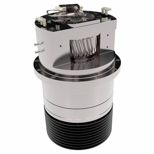 Mesa rotativa indexadora acionada por motor - Denox® DT series - DESCH - vertical