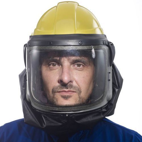 Máscara de proteção facial inteira - Pureflo PF31 ABS - helmets integrated