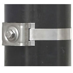 Suporte angular para montagem - D02189,D02299 - BAND-IT - em aço inoxidável
