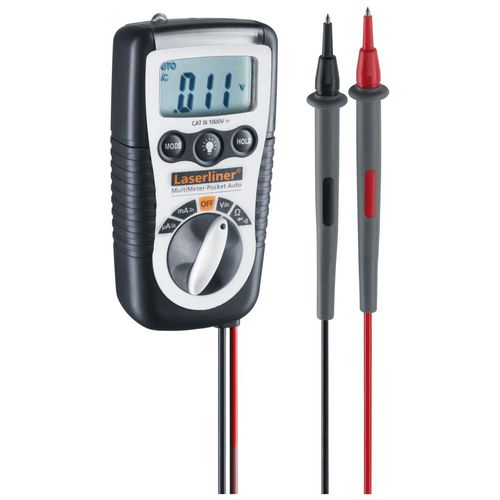 Multímetro digital - MultiMeter-Pocket - Laserliner - de bolso / 600 V / CAT III