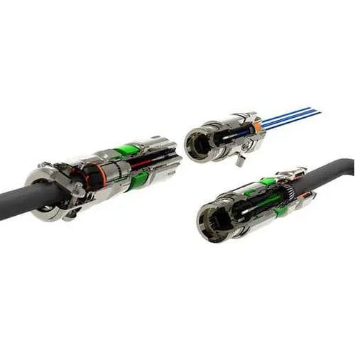 Conector de dados - FibreEx - Hawke International U.K - de potência / digital / em latão