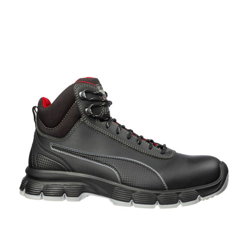 Calçado de segurança para obras - CONDOR BLACK MID - PUMA SAFETY SHOES - antiderrapante / resistente à perfuração / dissipador de descargas eletrostáticas