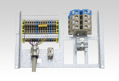 Material de blindagem EMC - Shield-connection clip - CONTA-CLIP Verbindungstechnik GmbH