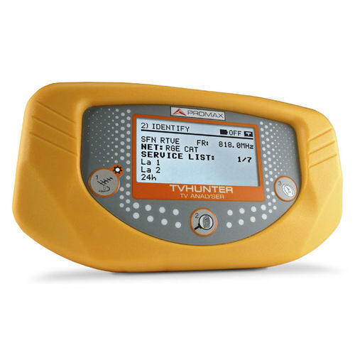 Analisador para rede elétrica - TVHUNTER+ - PROMAX ELECTRONICA - de identificação / portátil