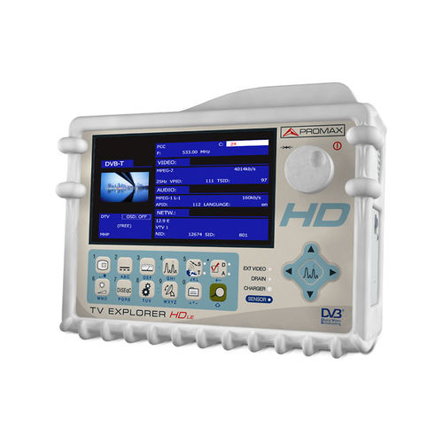 Analisador para rede elétrica - TV EXPLORER HD LE - PROMAX ELECTRONICA - de qualidade da energia / de bancada