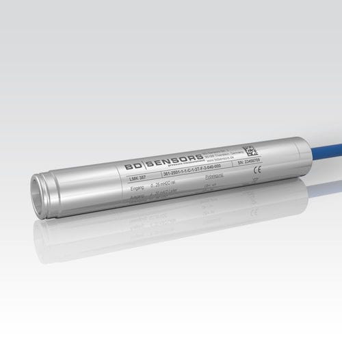 Sensor de nível hidrostático - LMK 387 - BD|SENSORS GmbH - para água / para combustível / para óleo