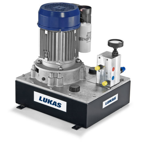 Unidade hidráulica com motor elétrico - PO6-LSI-10-50 - LUKAS Hydraulik GmbH - compacta / móvel / com baixo nível de ruído