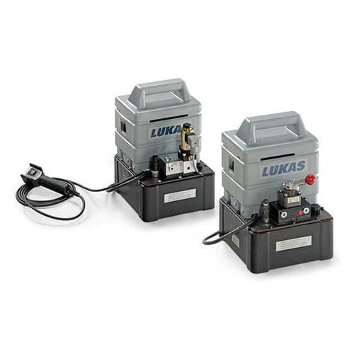 Unidade hidráulica com motor elétrico - PO 4 series - LUKAS Hydraulik GmbH - de alta pressão / para aplicações móveis / compacta