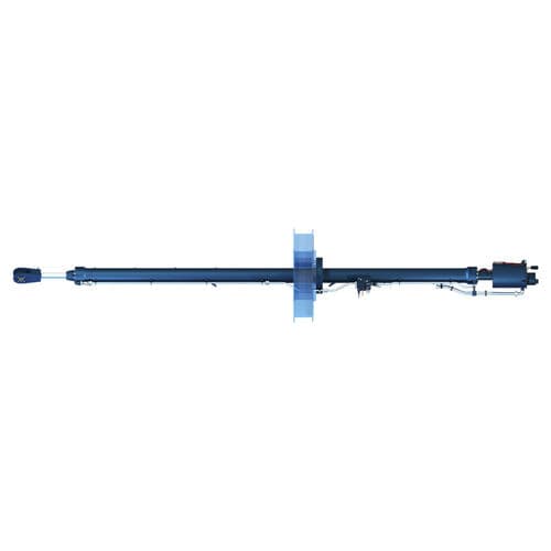 Cilindro hidráulico - Montanhydraulik - compacto / flangeado / com sensor de posição integrado