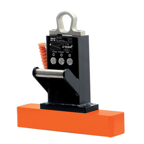 Levantador magnético eletropermanente com acionamento elétrico - NEOSQ series - WALMAG MAGNETICS - biestável / para chapa / para viga