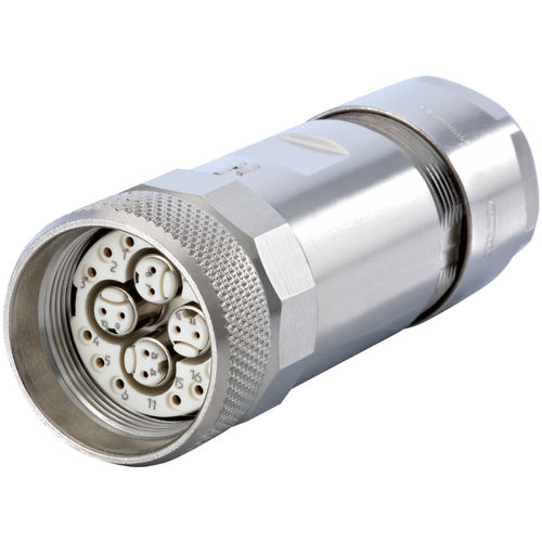 Conector para cabos - 7.108.600.000 - HUMMEL - de dados / Ethernet / circular