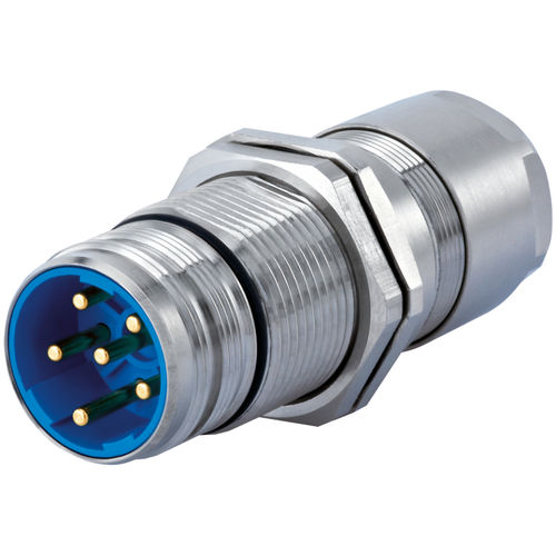 Conector híbrido - 7.653.500.000 - HUMMEL - DIN / circular / de encaixe