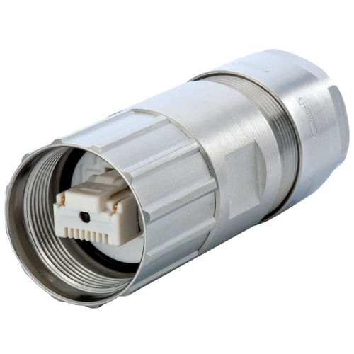 Conector de cabo elétrico - 7R10400000 - HUMMEL - de dados / RJ45 / circular