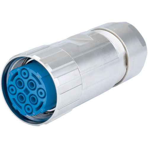Conector de cabo elétrico - 7.71 series - HUMMEL - de alimentação elétrica / tomada / com bloqueio por parafuso