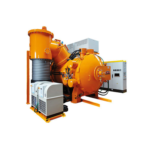 Estufa com retorta rotativa - BA5 - B.M.I. Fours Industriels - de recozimento / de sinterização / térmica