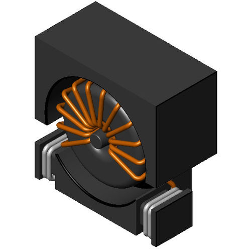 Bobina de bloqueio magnética - OI series - Frontier Electronics, Corp. - de ferrite / RF / SMD