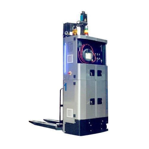 Empilhadeira LGV - MAD-3000S - Mad Automation Srl - com motor de combustão interna / de precisão / para paletes