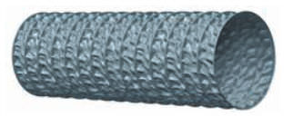 Duto de ventilação flexível - 174BB - ALFAGOMMA - em material têxtil / de extração / para altas temperaturas