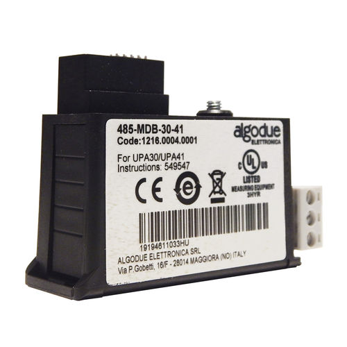 Módulo de comunicação RS485 - 485-MDB-30-41, 2PULSE-30-41, 2DO-2DI-30-41, 2AO-30-41 - Algodue Elettronica - MODBUS