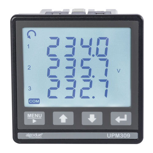 Analisador de monitoramento - UPM309 - Algodue Elettronica - para rede elétrica / de potência / de tensão